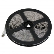 Гибкая светодиодная лента 300 SMD 3528, 5м, 12V, 8мм*2,7мм, влагостойкая, желтая