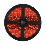 Гибкая светодиодная лента 300 SMD 3528, 5м, 12V, 8мм*2,7мм, влагостойкая, красная