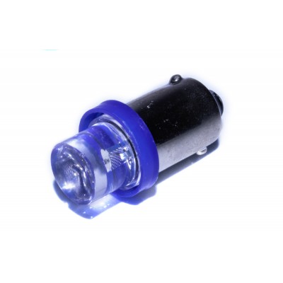 Светодиодная лампа AllLight T 8.5  1 диод LED BA9S 12V BLUE