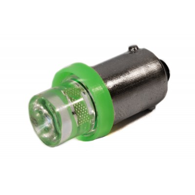 Светодиодная лампа AllLight T 8.5  1 диод LED BA9S 12V GREEN