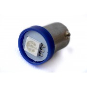 Светодиодная лампа AllLight T 8.5  1 диод 5050 BA9S 12V 0.45W BLUE