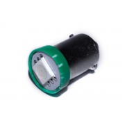 Светодиодная лампа AllLight T 8.5  1 диод 5050 BA9S 12V 0.45W GREEN