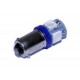 Светодиодная лампа AllLight T 8.5  5 диодов 5050 BA9S 12V BLUE