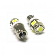 Светодиодная лампа AllLight T 8.5  5 диодов 5050 BA9S 12V WHITE