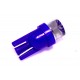 Светодиодная лампа AllLight T10  1 диод LED бц W2,1x9,5d 12V BLUE