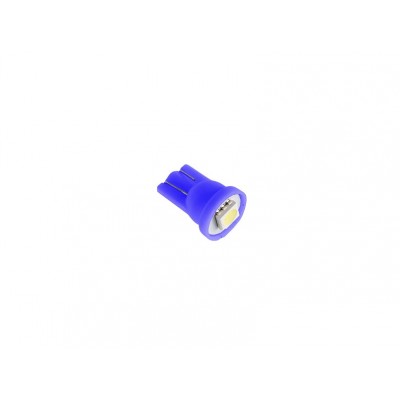 Светодиодная лампа AllLight T10  1 диод 5050 W2,1x9,5d 12V 0,45w BLUE