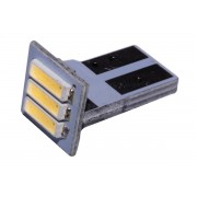 Светодиодная лампа AllLight T10  3 диода 7014 W2,1x9,5d 12V (керамический цоколь)