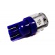 Светодиодная лампа AllLight T10  5 диодов 5050 W2,1x9,5d 12V BLUE
