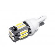 Светодиодная лампа AllLight T10 10 диодов 7014 W2,1x9,5d 12V WHITE