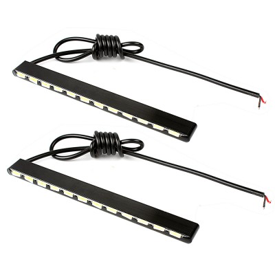 Ходовые огни DRL Aluminum-5630-15 диодов (SMD), алюм.корпус