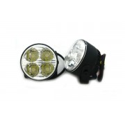 Ходовые огни DRL-104 HP 1w Круглые, 4 диода (1w) с блоком управления