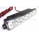 Ходовые огни DRL-205 5 диодов (SMD 5050). L:5.2?W:3?H:4.1cm