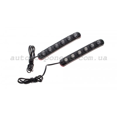 Ходовые огни DRL-DIY-2 - 6 диодов, гибкий корпус