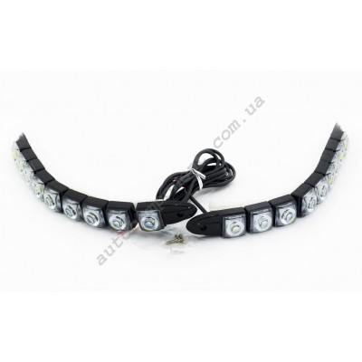 Ходовые огни DRL-JH2-209-09 - 9 диодов, гибкий корпус c разделением