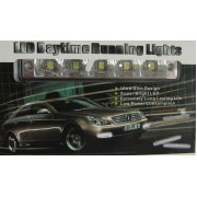 Ходовые огни DRL-HDX LM05 - 5 диодов SMD5050 с функцией дублирования поворота
