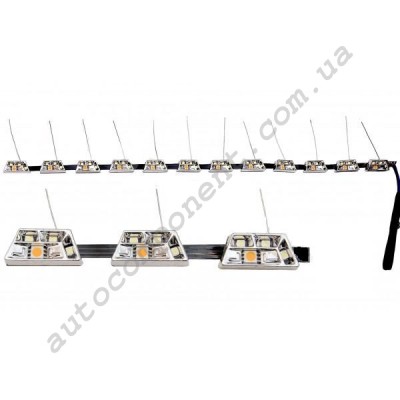 Ходовые огни DRL-NS-2024 12 диодов, безкорпусный, с функцией дублирования поворота, длина 51,5 см