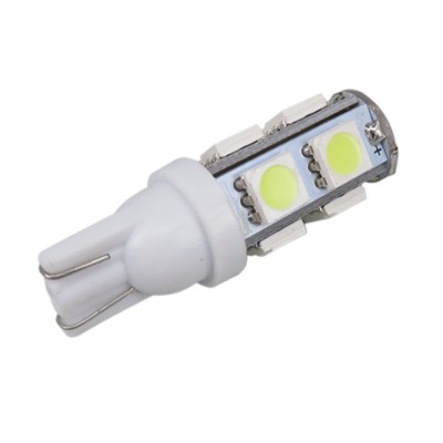 Светодиодная лампа AllLight T10  9 диодов 5050 W2,1x9,5d 12V WHITE