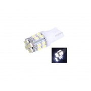 Светодиодная лампа AllLight T10 24 диода SMD 1206 W2,1x9,5d 12V WHITE