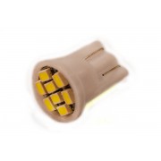 Светодиодная лампа AllLight T10  8 диодов 1206 W2,1x9,5d 12V WHITE