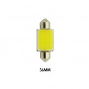 Светодиодная лампа AllLight T11  1 диод COB S8.5 36mm 12V White