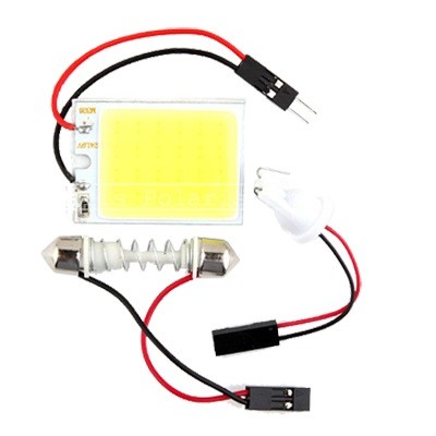 Светодиодная плата SMD COB + переходники (BA9S, W2.1* 9.5D, SV8.5)