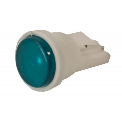 Светодиодная лампа AllLight T10  1 диод COB W2,1x9,5d 12V BLUE
