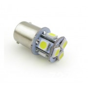 Светодиодная лампа AllLight T25/5 8 диодов 5050 1157 BAY15d 12V WHITE