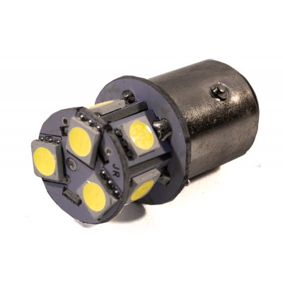 Светодиодная лампа AllLight T25 8 диодов 5050 1156 BA15S 12V WHITE