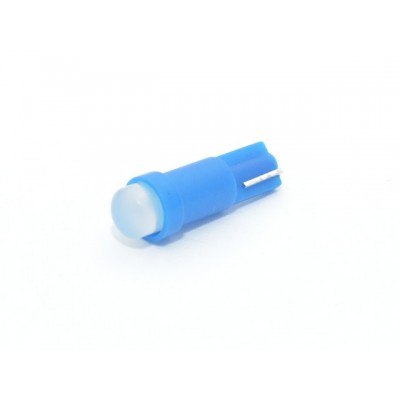 Светодиодная лампа AllLight T 5  1 диод  COB W2*4.6d 12V BLUE