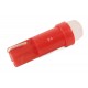 Светодиодная лампа AllLight T 5  1 диод  COB W2*4.6d 12V RED