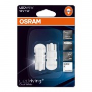Комплект светодиодных ламп OSRAM 2880СW-BLI2 12V W2,1X9,5D 1W 6000K SET 2pcs.