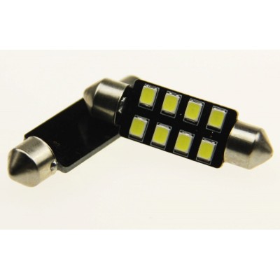 Светодиодная лампа AllLight T11  8 диодов SMD2835 S8.5 41mm 12V White