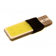Светодиодная лампа AllLight T10  1 диод COB двухсторонняя W2,1x9,5d 12V WHITE