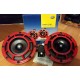 Звуковой сигнал Hella 3AG003399801 12V (500/300 Гц, 66W) 2шт. красные круглые + реле