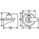 Звуковой сигнал рожок Hella 3FH007424801 12V (500/400 Гц) 2шт + реле (горизонтальный монтаж) Звуковой сигнал рожок Hella 3FH007424801 12V (500/400 Гц) 2шт + реле (горизонтальный монтаж)