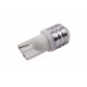 Светодиодная лампа AllLight T10  1 диод LAS 2W W2,1x9,5d 12V с линзой