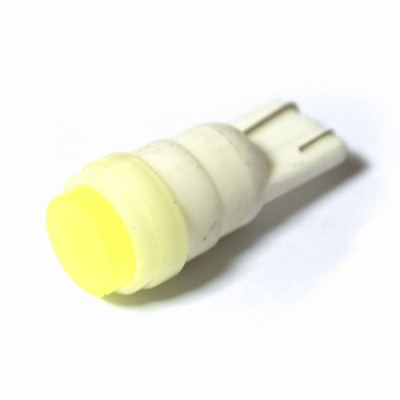 Светодиодная лампа AllLight T10  1 диод COBalt W2,1x9,5d 12V WHITE (керамическая основа)