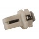 Светодиодная лампа AllLight T 5  1 диод 12V B8,5d панель приборов 2109 15*19мм WHITE