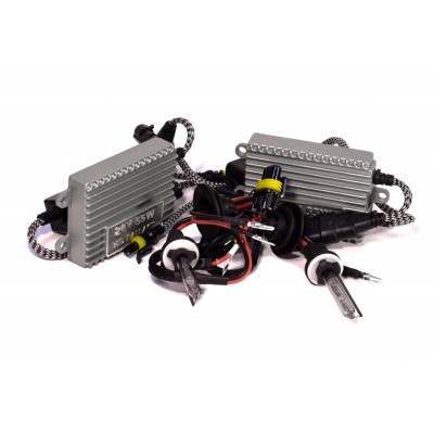 Комплект ксенона КВАНТ H27 5000К 24v с блоками AC