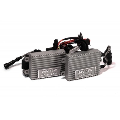 Комплект ксенона КВАНТ H7 6000К 24v с блоками AC