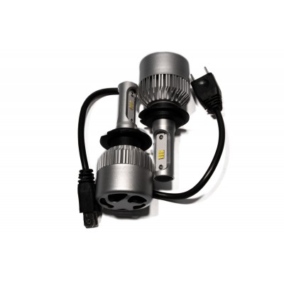 Комплект LED ламп HeadLight S2 H7 5000K 8000lm с вентилятором