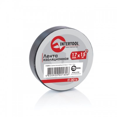 Лента изоляционная 0.15mm*17mm*15m черная