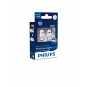 Автолампа диоды PHILIPS 12799LED X-Treme Vision T10 1LED 12V W2,1X9,5d 1W 6000K SET 2pcs.