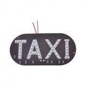 Светодиодная табличка TAXI зеленая