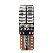 Светодиодная лампа AllLight T10 24 диода 4014 W2,1x9,5d 12V RED + обманка и драйвер