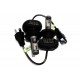 Комплект світлодіодних ламп HeadLight S1 H4 6500K 4000lm з радіатором 12-24V