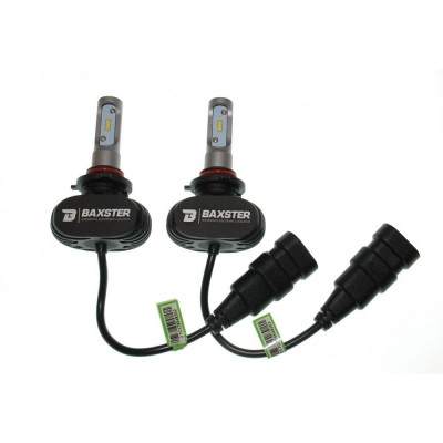 Комплект LED ламп BAXSTER S1 HB3(9005) 6000K 4000lm с радиатором