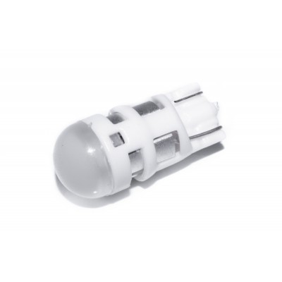 Светодиодная лампа AllLight T10  1 диод 1W Osram rp W2,1x9,5d WHITE 12V матовая