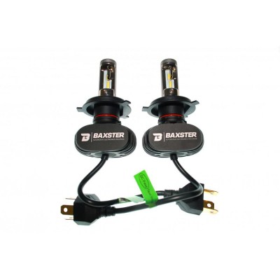 Комплект LED ламп BAXSTER S1 H4 6000K 4000lm с радиатором