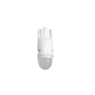 Светодиодная лампа T10 2 диода 2835 100Lm W2.1x9.5d матовая пуля, керамика WHITE 12V Светодиодная лампа T10 2 диода 2835 100Lm W2.1x9.5d матовая пуля, керамика WHITE 12V